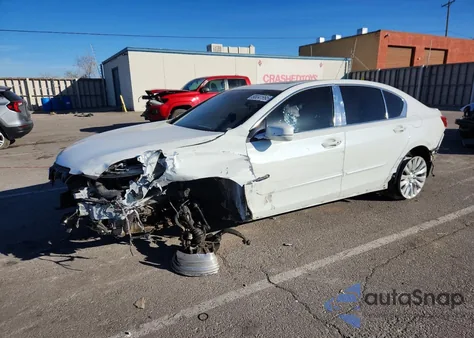 2014 Acura Rlx Tech z USA, uszkodzony, nr VIN JH4KC1F55EC004297